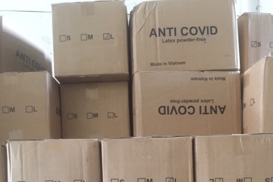 Thu giữ 250.000 găng tay y tế có dấu hiệu vi phạm tại Long An