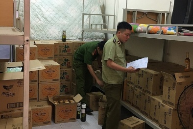Ngang nhiên nhập lậu hơn 1.300 chai rượu tại ký túc xá Đại học Mỏ địa chất