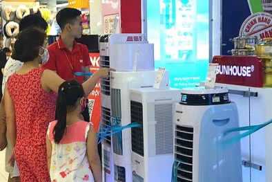 Quạt điều hòa đắt hàng dù tiết trời vào thu