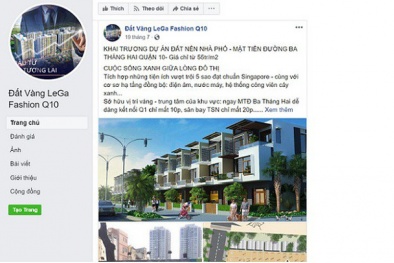 Dự án đang rao bán rầm rộ tại TP.HCM: UBND Quận lên tiếng cảnh báo dự án 'ma'