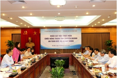 Tổ chức 498 cuộc thanh tra chuyên ngành về an toàn bức xạ và hạt nhân