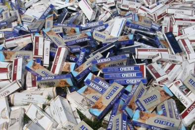 Kinh doanh, vận chuyển dù chỉ 1 gói thuốc lá nhập lậu cũng bị phạt nặng từ 15/10