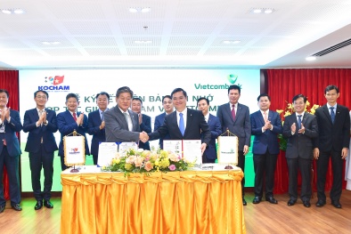 Lễ ký kết Biên bản ghi nhớ hợp tác giữa Vietcombank và Kocham