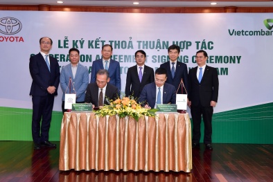 Vietcombank và Toyota Motor Việt Nam ký kết Thỏa thuận Hợp tác