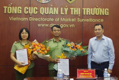 Tổng cục QLTT chính thức có Chánh Văn phòng và Cục trưởng Cục Nghiệp vụ QLTT