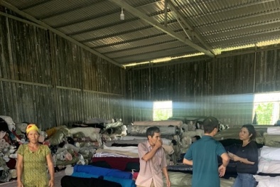 Ngang nhiên kinh doanh 80 tấn vải cuộn không rõ nguồn gốc xuất xứ 