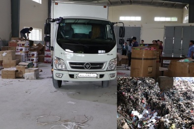 Lượng lớn hàng giả, hàng kém chất lượng buộc tiêu hủy theo quy định