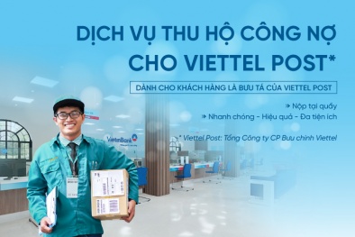 VietinBank triển khai Dịch vụ thu hộ công nợ cho Viettel Post