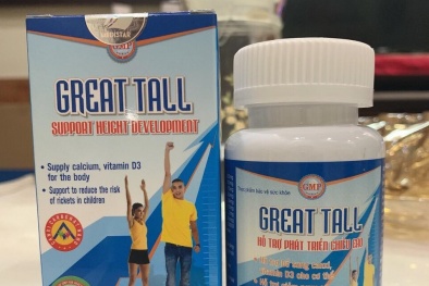 Quảng cáo thực phẩm bảo vệ sức khỏe Great Tall sai quy định, lừa dối người tiêu dùng