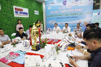 12 đội bóng mạnh sẽ tranh Giải bóng đá Kinh tế Môi trường lần I-2020