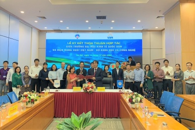 Ký kết thỏa thuận hợp tác giữa Viện Năng suất Việt Nam và Đại học Kinh tế Quốc dân