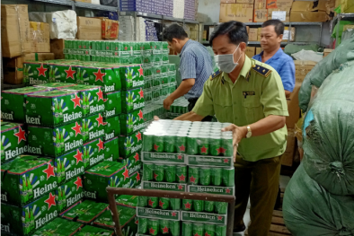 Truy tìm 'danh tính' doanh nghiệp kinh doanh 330 thùng bia Heineken không đạt chuẩn