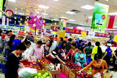 Đảm bảo cung ứng hàng hóa cho vùng bị thiên tai 