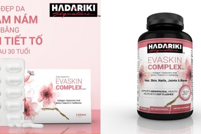 Thực phẩm bảo vệ sức khỏe Evaskin Complex không được phép lưu hành