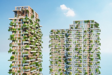 Dự án căn hộ có 400 khu vườn trên cao tại Ecopark