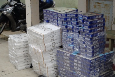 Kiên Giang: Bắt giữ gần 50.000 gói thuốc lá nhập lậu