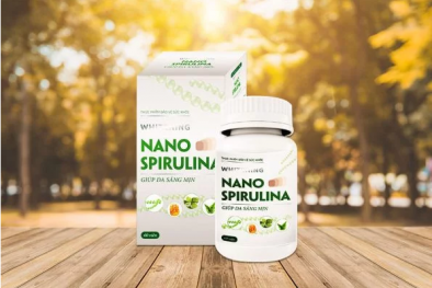 Whitening Nano Spirulina – Viên uống trắng sáng da tự nhiên từ đề tài khoa học ra thị trường