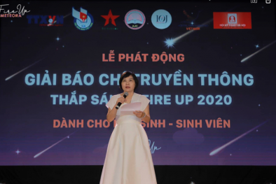 Phát động giải Báo chí - Truyền thông Thắp sáng (Fire Up) 2020