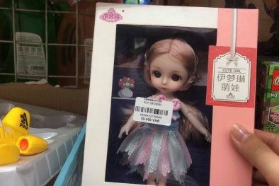 Hệ thống siêu thị LamaSon 10k bán toàn đồ chơi không nhãn mác, kém chất lượng