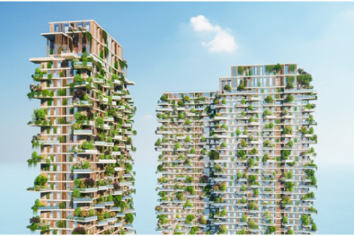 Hàng loạt báo quốc tế viết về toà tháp xanh Ecopark