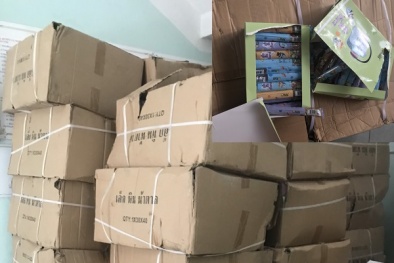 Phát hiện gần 2000 hộp kẹo dẻo không rõ nguồn gốc 'vô chủ'