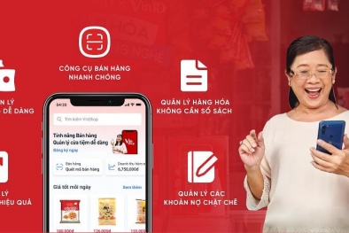 VinShop cung cấp công cụ quản lý bán hàng miễn phí trọn đời cho chủ tạp hóa