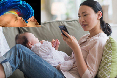 Dùng điện thoại sau sinh gây tác hại khó lường nhưng nhiều bà mẹ vẫn 'nghiện'