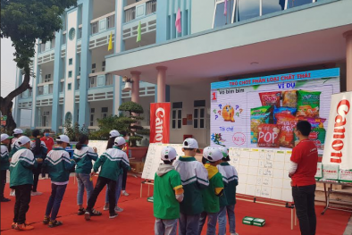 Học sinh Bắc Giang chung tay hành động vì môi trường