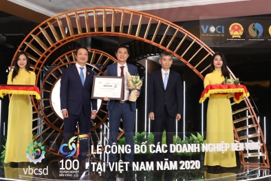 Amway Việt Nam lần thứ năm liên tiếp lọt Top 100 Doanh nghiệp phát triển bền vững