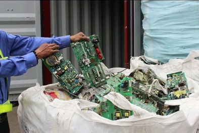 Xuất khẩu chất thải nguy hại, Công ty Dịch vụ giao nhận Thành Hào Vinh bị phạt 450 triệu đồng