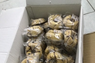 Nhập lậu hàng hóa: Tập kết lượng lớn bánh ngọt nhãn hiệu Donut, kẹo chíp trẻ em