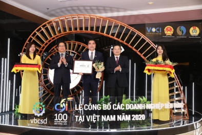 Phúc Khang vào top doanh nghiệp bền vững Việt Nam 2020