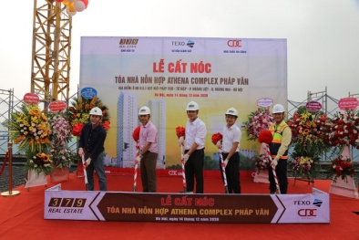 Athena Complex Pháp Vân chính thức cất nóc