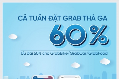 Tặng mã iPay Grab lên đến 280.000 đồng cho khách hàng sử dụng VietinBank iPay Mobile