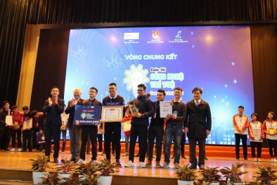 Chung kết và triển lãm cuộc thi 'Công nghệ trí tuệ Canon Chie-Tech' năm 2020 