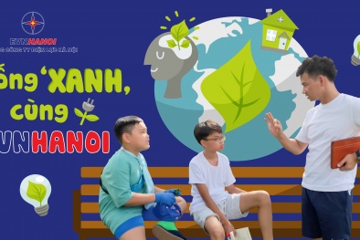 Tham gia thử thách 'Sống xanh cùng EVNHANOI' với tổng giải thưởng lên tới 100 triệu Đồng