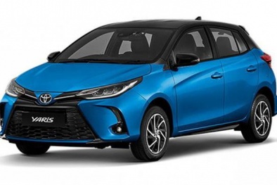 Toyota Yaris 2021 phiên bản nâng cấp đối thủ cạnh tranh với Hyundai Accent