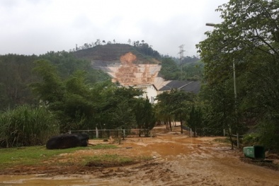 Sự cố đường ống dẫn nước công trình thủy điện A Lưới đã được kiểm soát