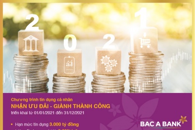 Nhận ưu đãi tín dụng từ BAC A BANK, khách hàng sẵn sàng đón thành công