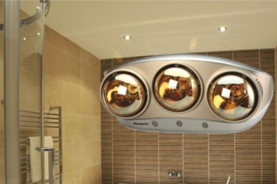 Sử dụng đèn sưởi trong nhà tắm như thế nào cho an toàn?