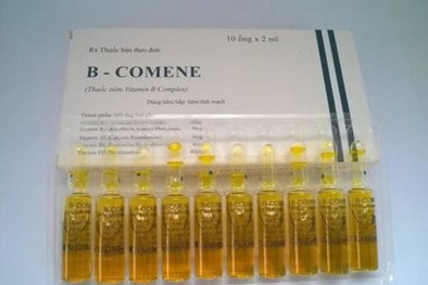 Thu hồi lô thuốc tiêm B-COMENE không đạt tiêu chuẩn chất lượng