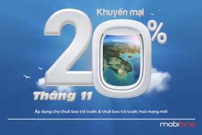 Ưu đãi hot chào tháng 11 cùng MobiFone 