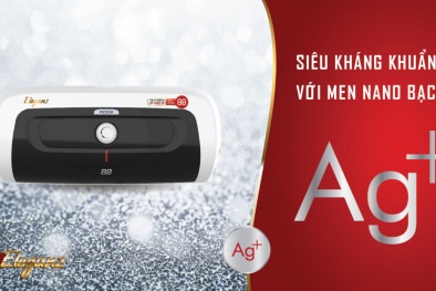 Để bảo vệ làn da, chị em nên dùng bình nước nóng siêu kháng khuẩn