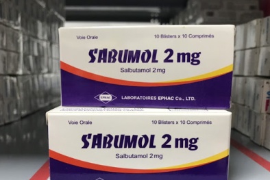 Cục Quản lý Dược cảnh báo về thuốc giả Sabumol 2mg