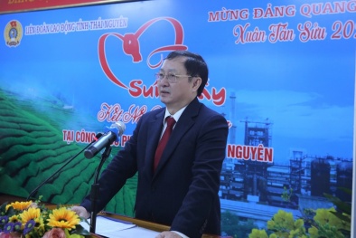 Bộ trưởng Bộ Khoa học và Công nghệ Huỳnh Thành Đạt làm việc tại tỉnh Thái Nguyên