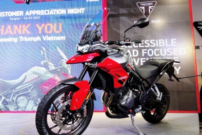 Triumph Tiger 850 Sport về Việt Nam: Lược giản thiết kế, trang bị nhiều chi tiết đắt giá