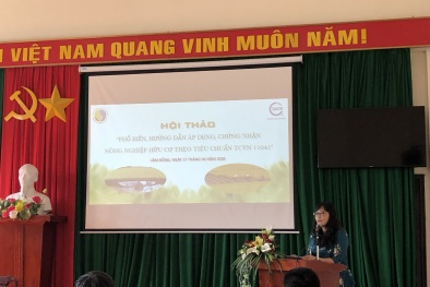 Thúc đẩy triển khai áp dụng TCVN 11041 trong sản xuất nông nghiệp hữu cơ