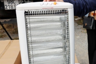 Đèn sưởi giả nhãn hiệu nổi tiếng và những rủi ro tiềm ẩn 