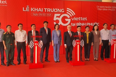 Viettel chính thức khai trương mạng 5G tại tỉnh Bình Phước