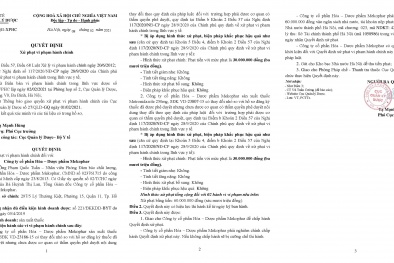 Vi phạm trong sản xuất thuốc, Công ty Hóa-Dược phẩm Mekophar bị phạt 60 triệu đồng